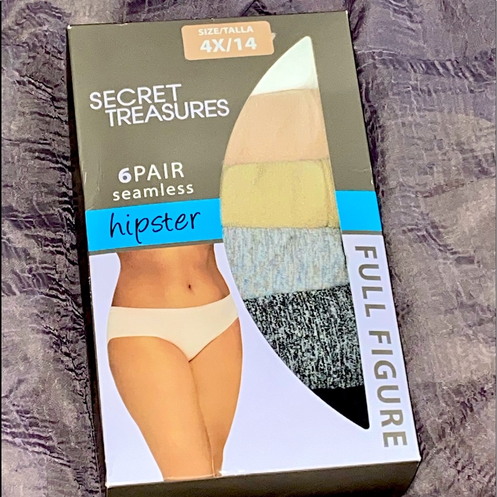 Size 4X Ladies Hipster Panties